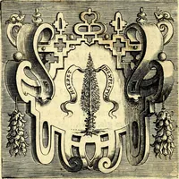 An illustration from Imprese illustri di diuersi, coi discorsi di Camillo Camilli, et con le figure intagliate in rame di Girolamo Porro Padouano .. (1586)