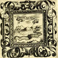 An illustration from Imprese illustri di diuersi, coi discorsi di Camillo Camilli, et con le figure intagliate in rame di Girolamo Porro Padouano .. (1586)