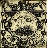 An illustration from Imprese illustri di diuersi, coi discorsi di Camillo Camilli, et con le figure intagliate in rame di Girolamo Porro Padouano .. (1586)