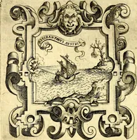 An illustration from Imprese illustri di diuersi, coi discorsi di Camillo Camilli, et con le figure intagliate in rame di Girolamo Porro Padouano .. (1586)