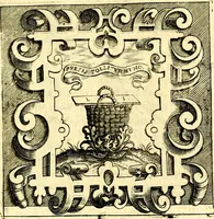 An illustration from Imprese illustri di diuersi, coi discorsi di Camillo Camilli, et con le figure intagliate in rame di Girolamo Porro Padouano .. (1586)