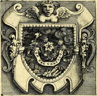 An illustration from Imprese illustri di diuersi, coi discorsi di Camillo Camilli, et con le figure intagliate in rame di Girolamo Porro Padouano .. (1586)