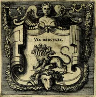 An illustration from Imprese illustri di diuersi, coi discorsi di Camillo Camilli, et con le figure intagliate in rame di Girolamo Porro Padouano .. (1586)