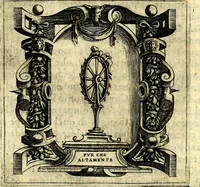 An illustration from Imprese illustri di diuersi, coi discorsi di Camillo Camilli, et con le figure intagliate in rame di Girolamo Porro Padouano .. (1586)