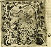 An illustration from Imprese illustri di diuersi, coi discorsi di Camillo Camilli, et con le figure intagliate in rame di Girolamo Porro Padouano .. (1586)