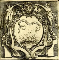 An illustration from Imprese illustri di diuersi, coi discorsi di Camillo Camilli, et con le figure intagliate in rame di Girolamo Porro Padouano .. (1586)