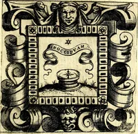 An illustration from Imprese illustri di diuersi, coi discorsi di Camillo Camilli, et con le figure intagliate in rame di Girolamo Porro Padouano .. (1586)
