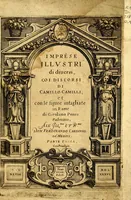 An illustration from Imprese illustri di diuersi, coi discorsi di Camillo Camilli, et con le figure intagliate in rame di Girolamo Porro Padouano .. (1586)