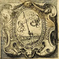 An illustration from Imprese illustri di diuersi, coi discorsi di Camillo Camilli, et con le figure intagliate in rame di Girolamo Porro Padouano .. (1586)