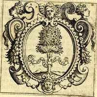 An illustration from Imprese illustri di diuersi, coi discorsi di Camillo Camilli, et con le figure intagliate in rame di Girolamo Porro Padouano .. (1586)
