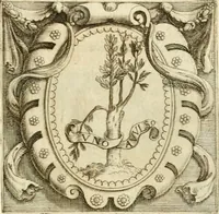 An illustration from Le imprese illvstri : con espositioni et discorsi (1566)