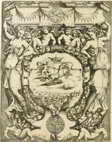 An illustration from Le imprese illvstri : con espositioni et discorsi (1566)