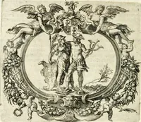 An illustration from Le imprese illvstri : con espositioni et discorsi (1566)