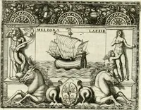 An illustration from Le imprese illvstri : con espositioni et discorsi (1566)
