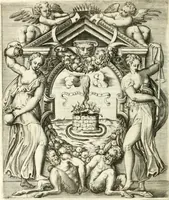 An illustration from Le imprese illvstri : con espositioni et discorsi (1566)