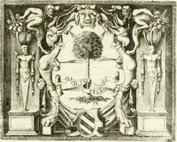 An illustration from Le imprese illvstri : con espositioni et discorsi (1566)