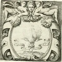 An illustration from Le imprese illvstri : con espositioni et discorsi (1566)