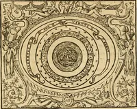 An illustration from Dialogo dell'imprese militari et amorose di monsignor Giovio, vescouo di Nocera : con vn ragionamento di messer Lodouico Domenichi nel medesimo soggetto ; con la tavola (1559)