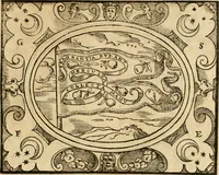 An illustration from Dialogo dell'imprese militari et amorose di monsignor Giovio, vescouo di Nocera : con vn ragionamento di messer Lodouico Domenichi nel medesimo soggetto ; con la tavola (1559)