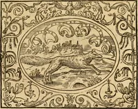An illustration from Dialogo dell'imprese militari et amorose di monsignor Giovio, vescouo di Nocera : con vn ragionamento di messer Lodouico Domenichi nel medesimo soggetto ; con la tavola (1559)