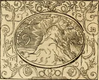 An illustration from Dialogo dell'imprese militari et amorose di monsignor Giovio, vescouo di Nocera : con vn ragionamento di messer Lodouico Domenichi nel medesimo soggetto ; con la tavola (1559)