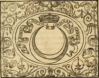 An illustration from Dialogo dell'imprese militari et amorose di monsignor Giovio, vescouo di Nocera : con vn ragionamento di messer Lodouico Domenichi nel medesimo soggetto ; con la tavola (1559)