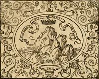 An illustration from Dialogo dell'imprese militari et amorose di monsignor Giovio, vescouo di Nocera : con vn ragionamento di messer Lodouico Domenichi nel medesimo soggetto ; con la tavola (1559)
