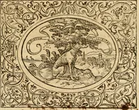 An illustration from Dialogo dell'imprese militari et amorose di monsignor Giovio, vescouo di Nocera : con vn ragionamento di messer Lodouico Domenichi nel medesimo soggetto ; con la tavola (1559)