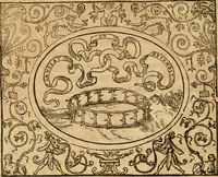 An illustration from Dialogo dell'imprese militari et amorose di monsignor Giovio, vescouo di Nocera : con vn ragionamento di messer Lodouico Domenichi nel medesimo soggetto ; con la tavola (1559)