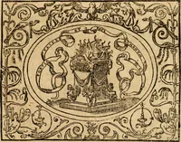 An illustration from Dialogo dell'imprese militari et amorose di monsignor Giovio, vescouo di Nocera : con vn ragionamento di messer Lodouico Domenichi nel medesimo soggetto ; con la tavola (1559)