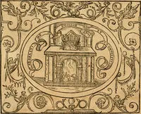 An illustration from Dialogo dell'imprese militari et amorose di monsignor Giovio, vescouo di Nocera : con vn ragionamento di messer Lodouico Domenichi nel medesimo soggetto ; con la tavola (1559)