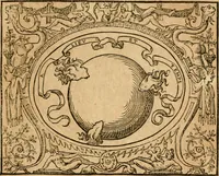 An illustration from Dialogo dell'imprese militari et amorose di monsignor Giovio, vescouo di Nocera : con vn ragionamento di messer Lodouico Domenichi nel medesimo soggetto ; con la tavola (1559)