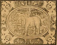 An illustration from Dialogo dell'imprese militari et amorose di monsignor Giovio, vescouo di Nocera : con vn ragionamento di messer Lodouico Domenichi nel medesimo soggetto ; con la tavola (1559)