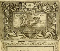 An illustration from Imprese nobili et ingeniose di diversi prencipi, et d'altri personaggi illustri nell'arme et nelle lettere : le quali, col disegno loro estrinseco, dimostrano l'animo, et la buona ò mala fortuna de gli autori loro (1583)