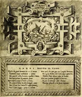Picture 64 of 77 from Imprese nobili et ingeniose di diversi prencipi, et d'altri personaggi illustri nell'arme et nelle lettere : le quali, col disegno loro estrinseco, dimostrano l'animo, et la buona ò mala fortuna de gli autori loro (1583), leaf 118