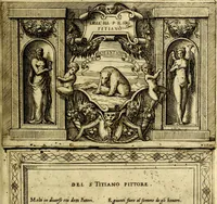 Picture 71 of 77 from Imprese nobili et ingeniose di diversi prencipi, et d'altri personaggi illustri nell'arme et nelle lettere : le quali, col disegno loro estrinseco, dimostrano l'animo, et la buona ò mala fortuna de gli autori loro (1583), leaf 132