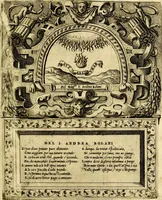 Picture 76 of 77 from Imprese nobili et ingeniose di diversi prencipi, et d'altri personaggi illustri nell'arme et nelle lettere : le quali, col disegno loro estrinseco, dimostrano l'animo, et la buona ò mala fortuna de gli autori loro (1583), leaf 142