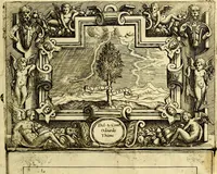 An illustration from Imprese nobili et ingeniose di diversi prencipi, et d'altri personaggi illustri nell'arme et nelle lettere : le quali, col disegno loro estrinseco, dimostrano l'animo, et la buona ò mala fortuna de gli autori loro (1583)