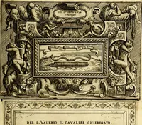 Picture 21 of 77 from Imprese nobili et ingeniose di diversi prencipi, et d'altri personaggi illustri nell'arme et nelle lettere : le quali, col disegno loro estrinseco, dimostrano l'animo, et la buona ò mala fortuna de gli autori loro (1583), leaf 40