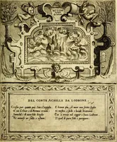 Picture 32 of 77 from Imprese nobili et ingeniose di diversi prencipi, et d'altri personaggi illustri nell'arme et nelle lettere : le quali, col disegno loro estrinseco, dimostrano l'animo, et la buona ò mala fortuna de gli autori loro (1583), leaf 58