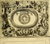 An illustration from Imprese nobili et ingeniose di diversi prencipi, et d'altri personaggi illustri nell'arme et nelle lettere : le quali, col disegno loro estrinseco, dimostrano l'animo, et la buona ò mala fortuna de gli autori loro (1583)