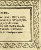 Picture 35 of 77 from Imprese nobili et ingeniose di diversi prencipi, et d'altri personaggi illustri nell'arme et nelle lettere : le quali, col disegno loro estrinseco, dimostrano l'animo, et la buona ò mala fortuna de gli autori loro (1583), leaf 62