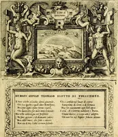 Picture 36 of 77 from Imprese nobili et ingeniose di diversi prencipi, et d'altri personaggi illustri nell'arme et nelle lettere : le quali, col disegno loro estrinseco, dimostrano l'animo, et la buona ò mala fortuna de gli autori loro (1583), leaf 64