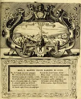 Picture 42 of 77 from Imprese nobili et ingeniose di diversi prencipi, et d'altri personaggi illustri nell'arme et nelle lettere : le quali, col disegno loro estrinseco, dimostrano l'animo, et la buona ò mala fortuna de gli autori loro (1583), leaf 76