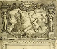 Picture 51 of 77 from Imprese nobili et ingeniose di diversi prencipi, et d'altri personaggi illustri nell'arme et nelle lettere : le quali, col disegno loro estrinseco, dimostrano l'animo, et la buona ò mala fortuna de gli autori loro (1583), leaf 94
