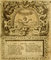 Picture 5 of 50 from Imprese nobili, et ingeniose di diversi prencipi et d'altri personnagi illustri : nell'arme et nelle lettere : le quali, col disegno loro estrinseco, dimostrano l'animo, et la buona o mala fortuna de gli autori loro (1578), leaf 14