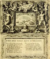 An illustration from Imprese nobili, et ingeniose di diversi prencipi et d'altri personnagi illustri : nell'arme et nelle lettere : le quali, col disegno loro estrinseco, dimostrano l'animo, et la buona o mala fortuna de gli autori loro (1578)