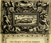 Picture 25 of 50 from Imprese nobili, et ingeniose di diversi prencipi et d'altri personnagi illustri : nell'arme et nelle lettere : le quali, col disegno loro estrinseco, dimostrano l'animo, et la buona o mala fortuna de gli autori loro (1578), leaf 50