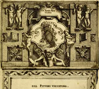 An illustration from Imprese nobili, et ingeniose di diversi prencipi et d'altri personnagi illustri : nell'arme et nelle lettere : le quali, col disegno loro estrinseco, dimostrano l'animo, et la buona o mala fortuna de gli autori loro (1578)