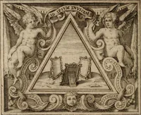 An illustration from Imprese sacre con triplicati discorsi, illustrate & arricchite. Con le aggiuntione [sic] ultimamente fattevi dall'istesso autore et in questa terza impressione, con sei copiosissime tavole molto più che prima adornate (1629)